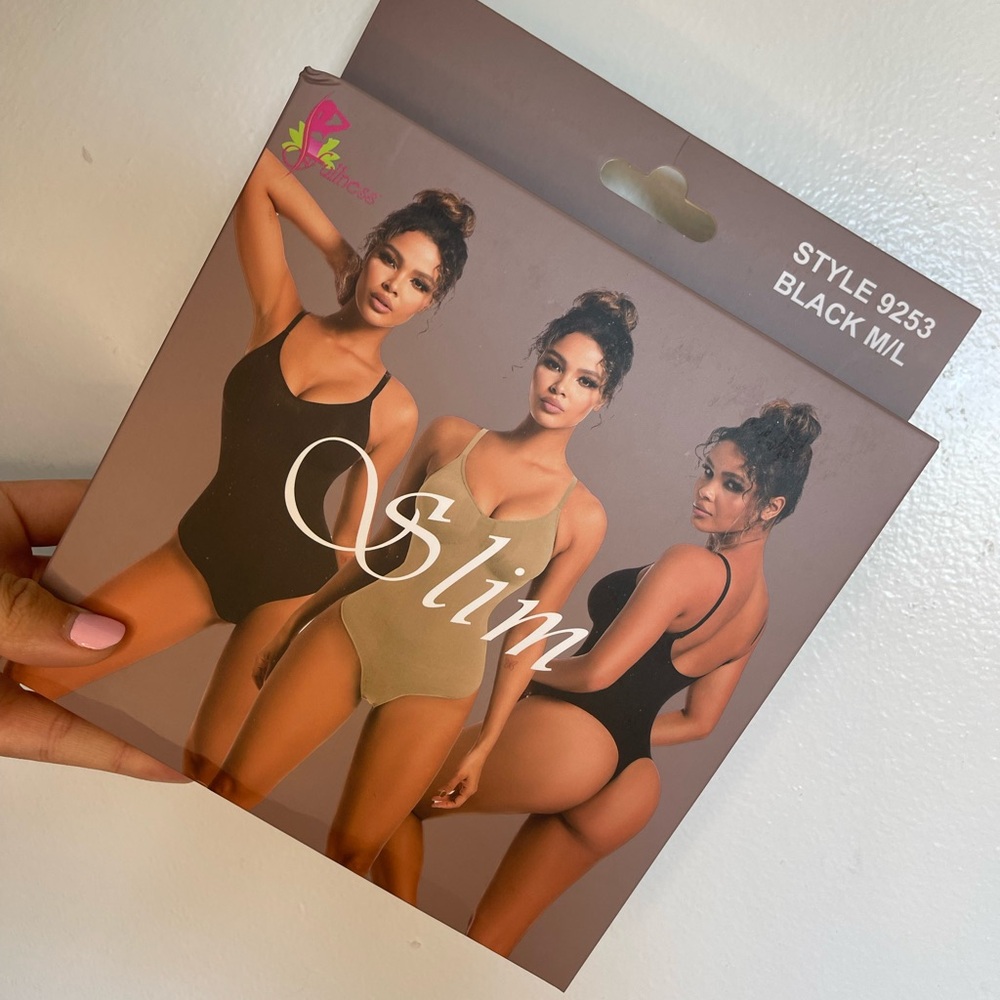 Black Slimming Bodysuit